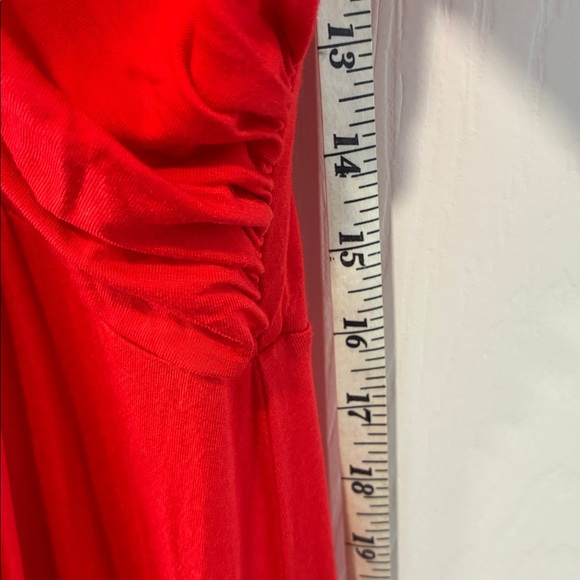 Calvin Klein Vibrant Red Maxi Dress - Picture 8 of 9